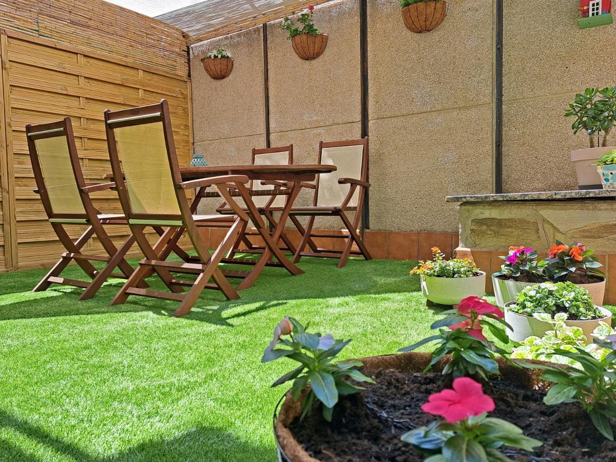 Jardin Centro Apartment Zamora Bagian luar foto